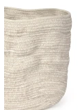LORENA CANALS Kosz Mały Bawełniany Stonewashed Tall Natural | Pan Piksel