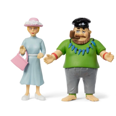 MICKI Figurki Ephraim i Panna Prysselius zestaw Pippi Langstrumpf zabawka dzieci | Pan Piksel