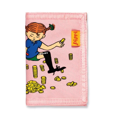 Portfel dziecięcy Pippi różowy Micki | Pan Piksel