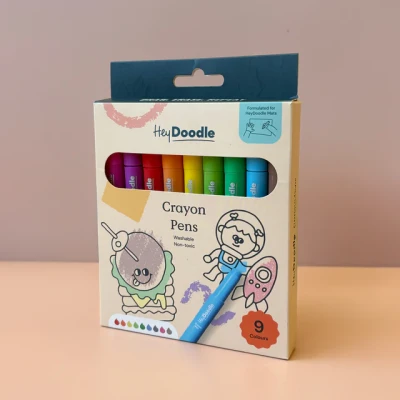 HeyDoodle Kredki do Silikonowej Maty HeyDoodle | Pan Piksel