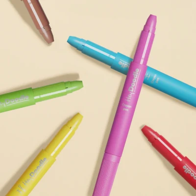 HeyDoodle Kredki do Silikonowej Maty HeyDoodle | Pan Piksel