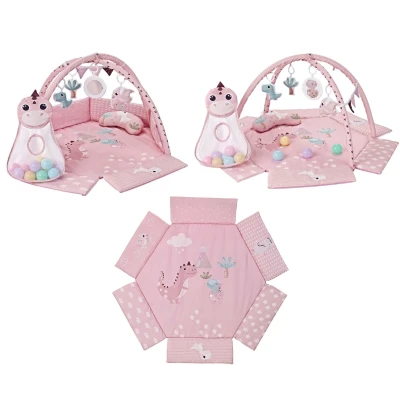 TinyMini CC9881 Mata edukacyjna Dino Pink | Pan Piksel