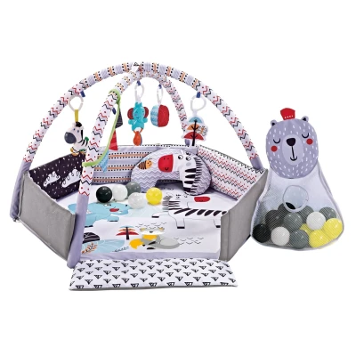 TinyMini CC9639 Mata edukacyjna Śpiący Miś | Pan Piksel