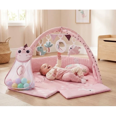 TinyMini CC9881 Mata edukacyjna Dino Pink | Pan Piksel