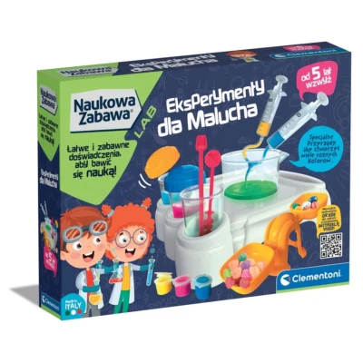 Clementoni Naukowa Zabawa Lab 50895 Eksperymenty Dla Malucha | Pan Piksel