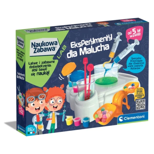 Zestaw naukowy dla malucha Clementoni | Pan Piksel