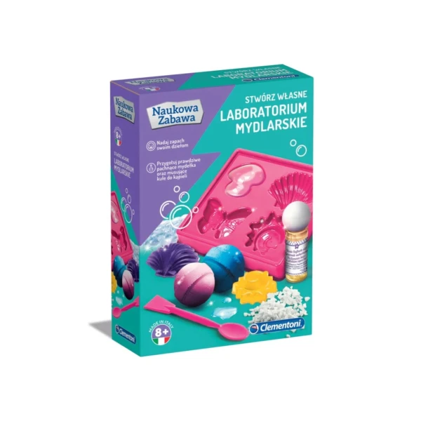 Clementoni 60949 Naukowa Zabawa Lab Laboratorium Mydlarskie | Pan Piksel
