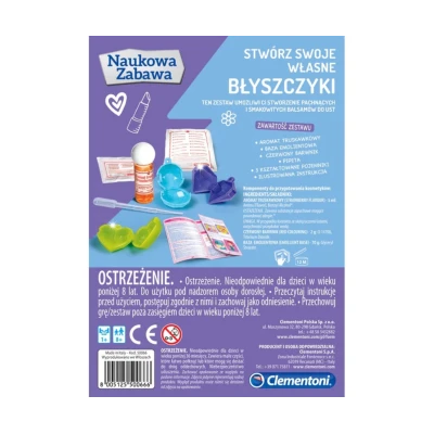 Clementoni 50066 Naukowa Zabawa Lab Błyszczyki | Pan Piksel