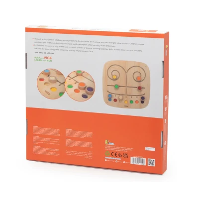 Viga 44809FSC Tablica manipulacyjna – kolorowe ścieżki | Pan Piksel