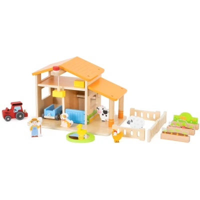 Viga 44804 Drewniana farma z akcesoriami | Pan Piksel