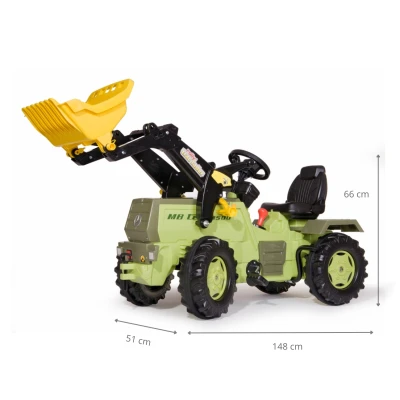 Rolly Toys 046690 Traktor Rolly Farmtrac Mercedes Benz z łyżka i biegami | Pan Piksel