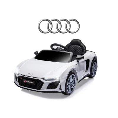 Milly Mally Pojazd na akumulator Audi R8 Spyder White | Pan Piksel