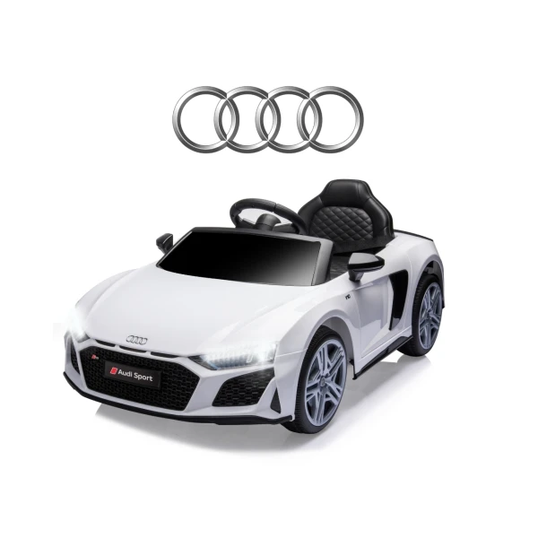 Milly Mally Pojazd na akumulator Audi R8 Spyder White | Pan Piksel