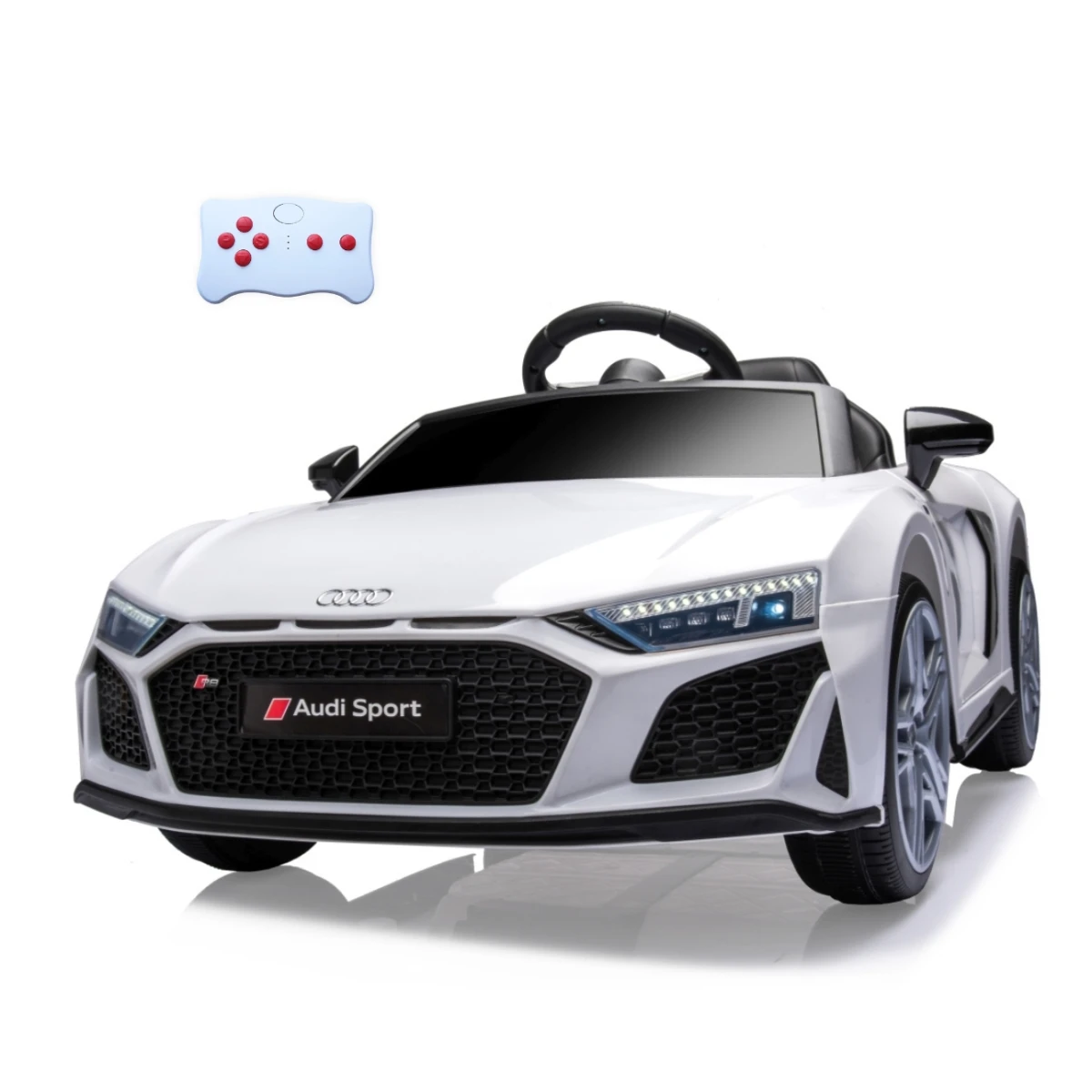 Milly Mally Pojazd na akumulator Audi R8 Spyder White | Pan Piksel