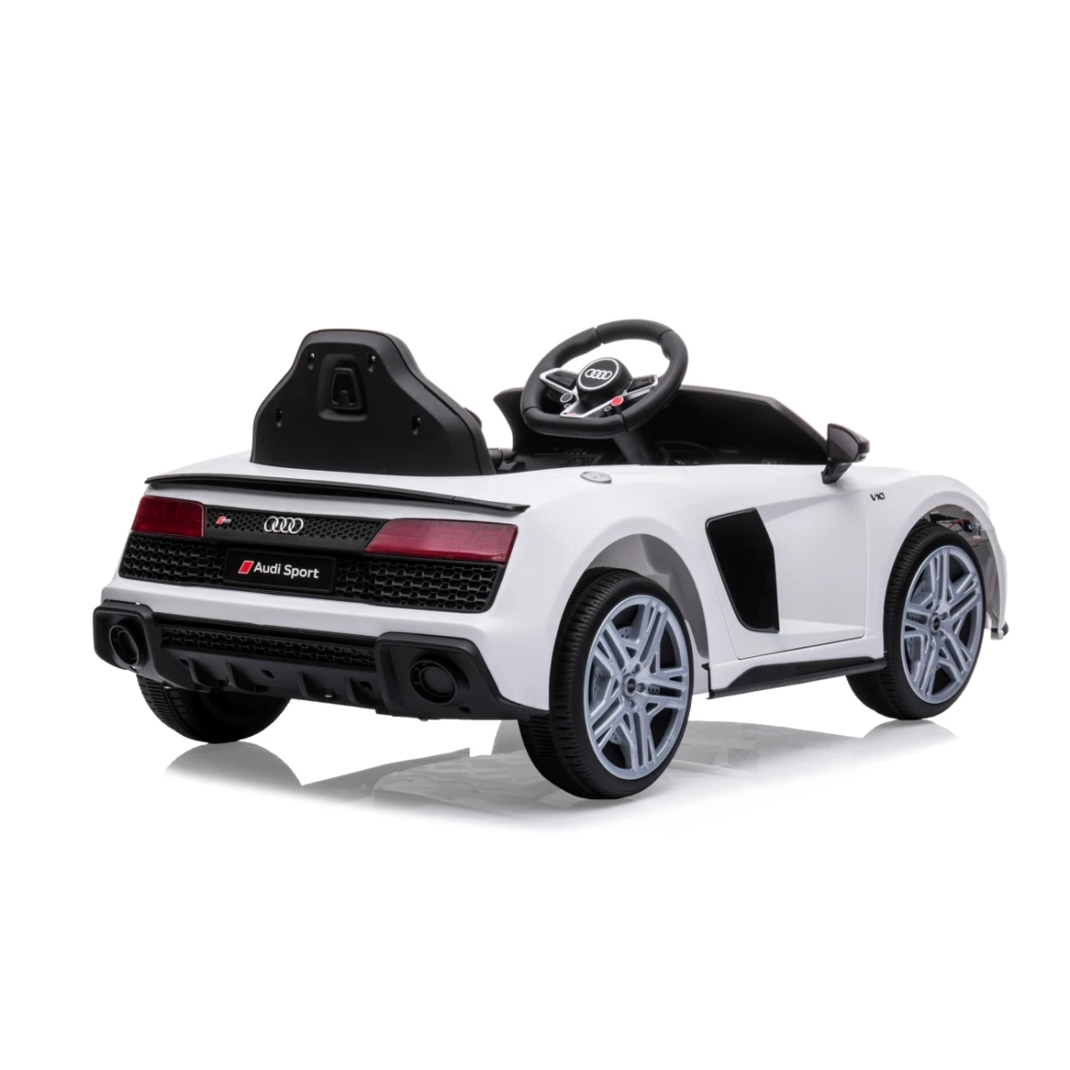 Milly Mally Pojazd na akumulator Audi R8 Spyder White | Pan Piksel