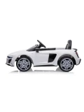 Milly Mally Pojazd na akumulator Audi R8 Spyder White | Pan Piksel