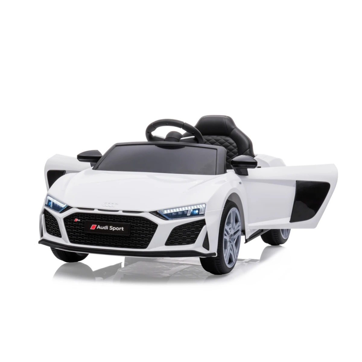 Milly Mally Pojazd na akumulator Audi R8 Spyder White | Pan Piksel