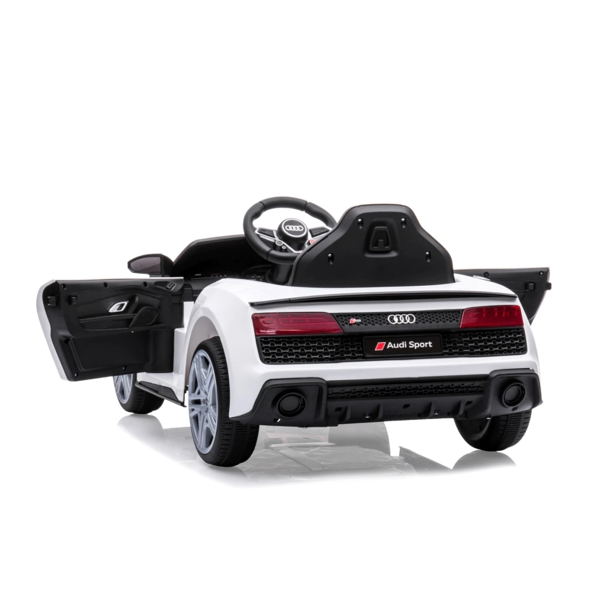 Milly Mally Pojazd na akumulator Audi R8 Spyder White | Pan Piksel
