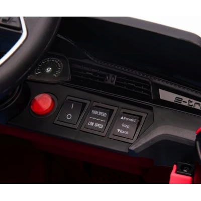 Milly Mally Pojazd na akumulator Audi E-Tron Sportback 4x4 Red | Pan Piksel