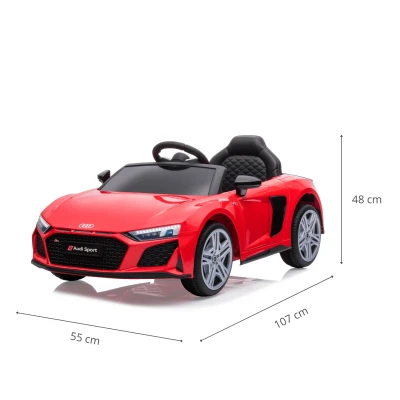 Milly Mally Pojazd na akumulator Audi R8 Spyder Red | Pan Piksel