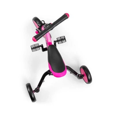 Milly Mally Rowerek 4w1 Optimus Plus Pink | Pan Piksel