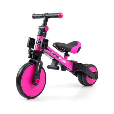 Milly Mally Rowerek 4w1 Optimus Plus Pink | Pan Piksel