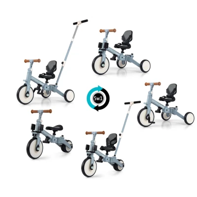 Milly Mally Rowerek 5w1 Optimus Max Denim | Pan Piksel