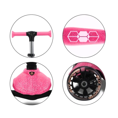 Milly Mally Scooter Jelly Pink | Pan Piksel