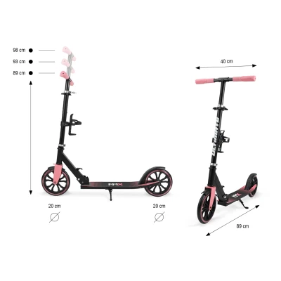 Milly Mally Scooter Ultimate Pink | Pan Piksel