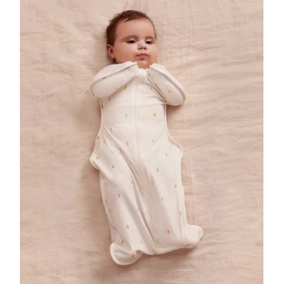 LOVE TO DREAM Otulacz Swaddle UP rozmiar M cytryny ETAP 1 wiskoza bambusowa TOG 1.0 | Pan Piksel