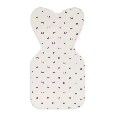 LOVE TO DREAM Otulacz Swaddle UP rozmiar XS kokardki ETAP 1 bawełna TOG 1.0 | Pan Piksel