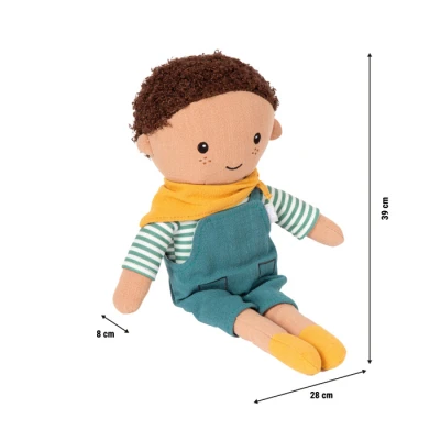 Lalka szmaciana Leo Small Foot | Pan Piksel