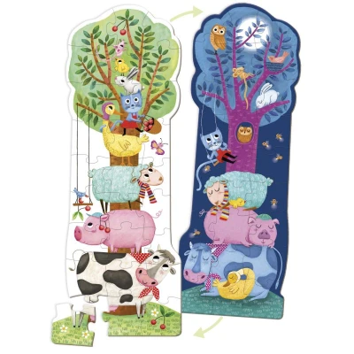 Puzzle XXL Farma dzień i noc Goula | Pan Piksel