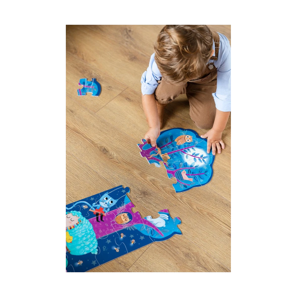 Puzzle XXL Farma dzień i noc Goula | Pan Piksel