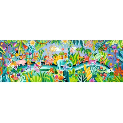 DJECO Puzzle tekturowe FIESTA 1000 elem. | Pan Piksel