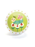 DJECO Piłka gumowa ROBACZEK śr. 12 cm | Pan Piksel