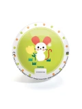 DJECO Piłka gumowa ROBACZEK śr. 12 cm | Pan Piksel
