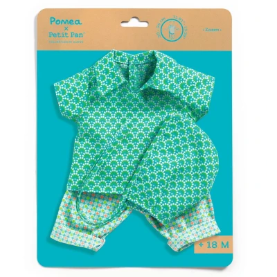 DJECO Komplet ubrań 3 elementy PETIT PAN & POMEA | Pan Piksel