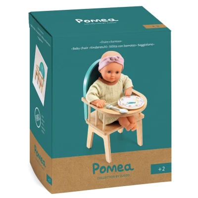 DJECO Krzesełko do karmienia KOLEKCJA POMEA | Pan Piksel