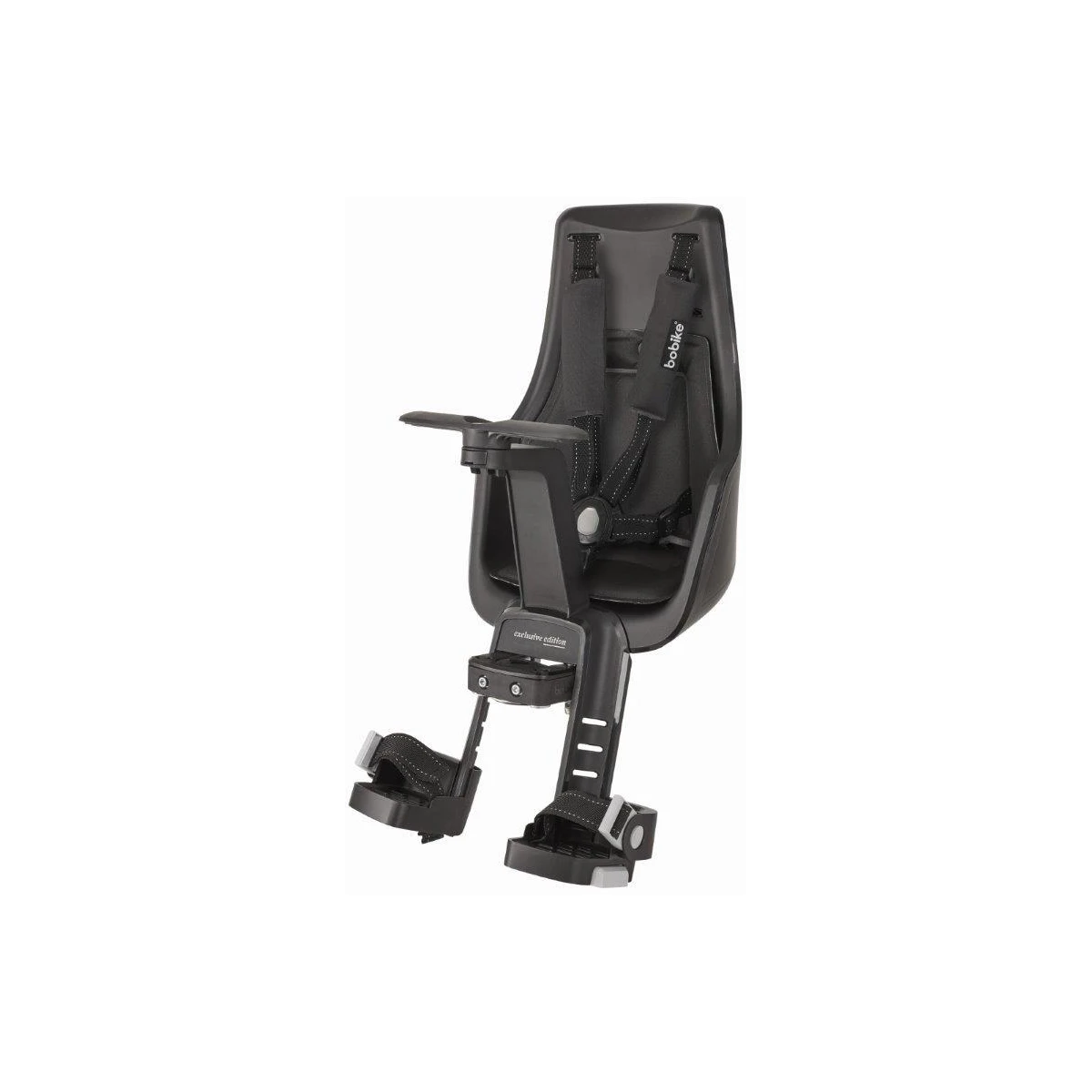 BOBIKE Fotelik row. exclusive MINI PLUS urban black | Pan Piksel