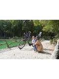 BOBIKE Fotelik row. exclusive MINI PLUS urban black | Pan Piksel