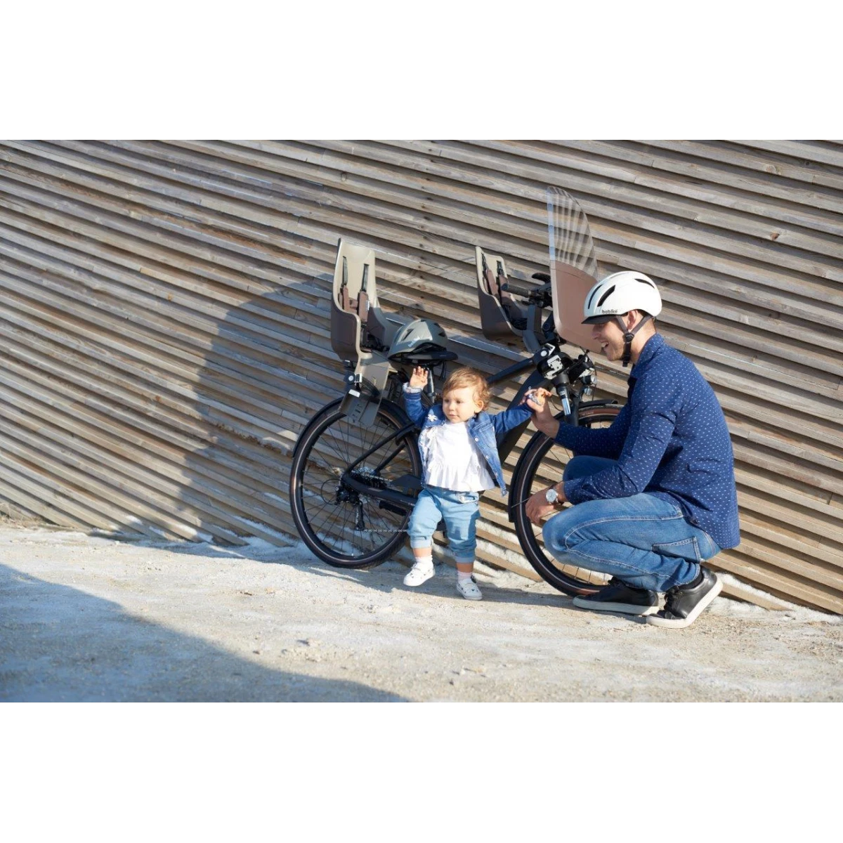 BOBIKE Fotelik row. exclusive MINI PLUS urban black | Pan Piksel