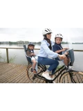 BOBIKE Fotelik row. exclusive MINI PLUS urban black | Pan Piksel