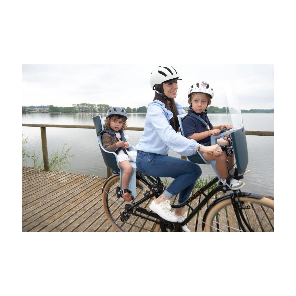 BOBIKE Fotelik row. exclusive MINI PLUS urban black | Pan Piksel