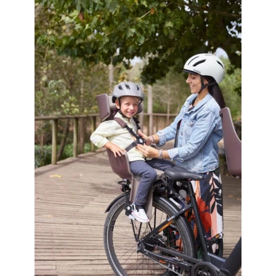 BOBIKE Fotelik row.excl.Maxi PLUS LED 1P rama urban black | Pan Piksel