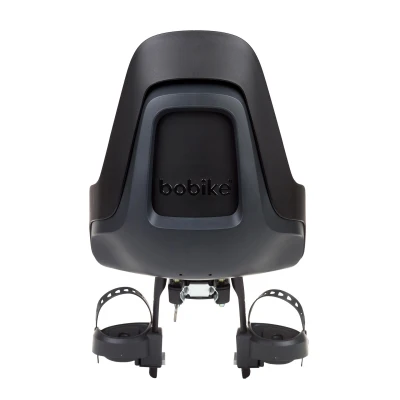 Fotelik rowerowy Go Mini czarny Bobike | Pan Piksel