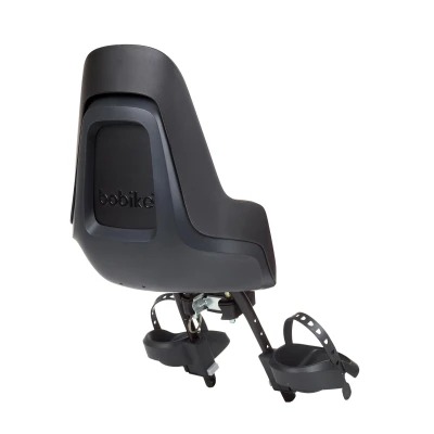 Fotelik rowerowy Go Mini czarny Bobike | Pan Piksel