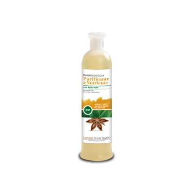 SAPONE DI UN TEMPO Oczyszczający i odżywczy żel do mycia ciała Anyż & Pomarańcza 500 ml - | Pan Piksel