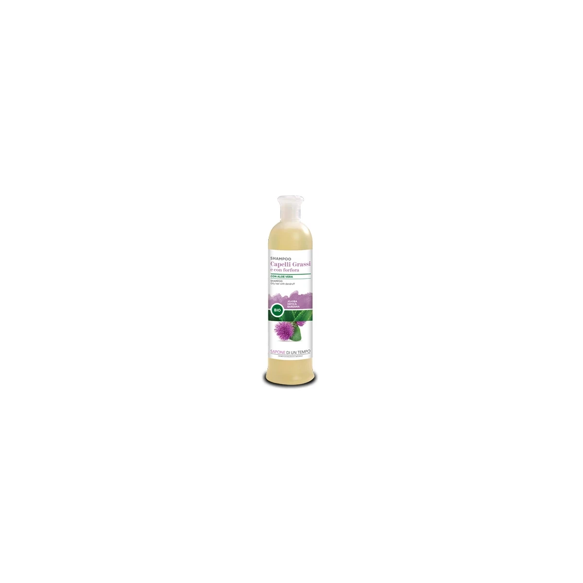 SAPONE DI UN TEMPO Szampon przeciwłupieżowy Pokrzywa & Łopian 500 ml - | Pan Piksel