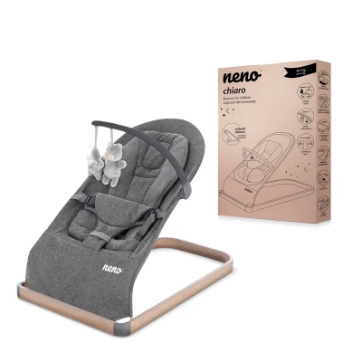 NENO CHIARO GRAPHITE leżaczek dla dzieci | Pan Piksel